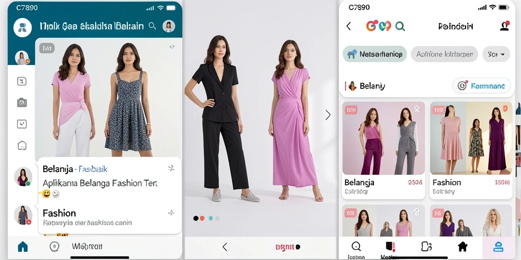 Tampilan antarmuka C7890 yang modern dan menarik