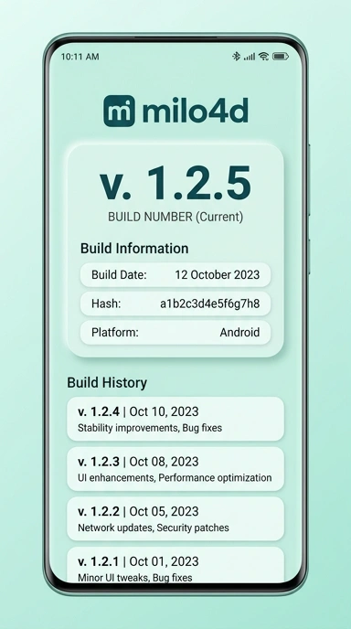 Riwayat Versi APK milo4d untuk Pengguna Android